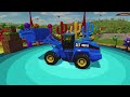 GIANT TRACTORS OF COLORS! TRANSPORT CASE & MCCORMICK & LANDINI & CLAAS TRACTORS and SUGARCANE! FS22