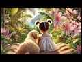 Start your day with a melody of positivity and warmth  ~lofi music~   Baby and Golden retriever