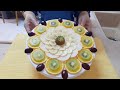 Eye Catching Fruit Plating Idea/Fruit Art/Food Decorations  #Isabelle Art & Design