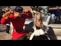 Gaston Enchanted by Lane as Christmas Belle