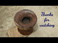 How to Make Wooden Mortar (Sum)