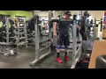Safety Bar Squats worked up to 335 X 3