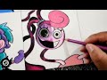 Drawing FRIDAY NIGHT FUNKIN' X POPPY PLAYTIME ( COMPARATION ) BUNZO BUNNY/HUGGY WUGGY/PJ PUG