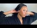 HOW TO: Pre-Curled Middle Part Frontal Wig Simple & Easy Install ft. Yolissa Hair