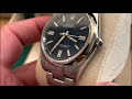 Buying & unboxing my first Rolex! Bright blue Oyster Perpetual 41mm