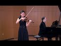 Rena Ryu, Violin-Bruch Violin Concerto No. 1 Movement 1