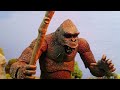 King Kong Vs. Mega Raptors Stop Motion Fight