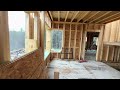 Video 3, Burke Hollow, Vermont Modern Farmhouse in construction. Design by Arocordis Design.