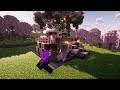 Minecraft 1.20 I How to Build a Cherry Blossom Enchantment Room!!