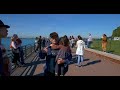 [4K HDR] Walking in Liberty Island, Statue of liberty, New-York, USA