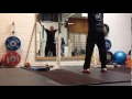 95kg snatch balance attempt @ 82kg