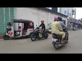 Factory girls happily shopping on weekends in Phnom Penh