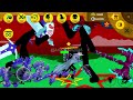 NEW SUMMON ICE DINOSAURS GRIFFON vs SHADOWRATH FINAL BOSS | Stick War Legacy Mod | Animugen2048