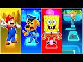 Super Mario  🆚 Sheriff Labrador  🆚 Spongebob  🆚 Billion Surprise Toys 🆚 Who Will Win?