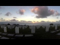 Fort Rosecrans National Cemetery sunset