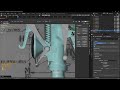 Blender:  How to rig and animate landing gear.