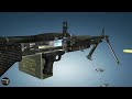 3D Animation: How a M60 Machine Gun works