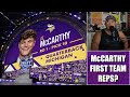 KEVIN O'CONNELL: Rookie QB JJ McCarthy Will Get 1st Team Reps in Training Camp 👀👀👀