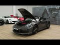 Akrapovic Porsche 911 (992) Turbo S by TECHART - Sound, Interior and Exterior in details