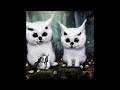 Smart Kittens About AI Owl (Sci Fi)