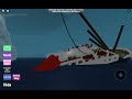 Rms redtanic sinking in roblox life of a ship