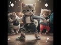 【AI Cat Dance⑭】 #cat #ai #dancing #music #cute I created a video of cute AI-generated cats dancing.