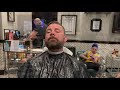 Upscale Barbershop Las Vegas at the Cosmo Beard Cut