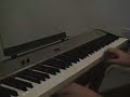 Windmill Hut (Song of Storms) on piano