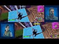 Winning in Fortnite Duos while playing split screen,using both characters