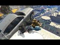 GTA 5 Jumping Fails and Epic Ragdolls [Ninja Soldier]