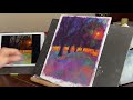 How to Paint on Canvas with Soft Pastels / A New Technique