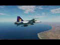 【DCS】エリア88風間真仕様F-5E タイガーⅡで、F-4E機種転換前にmk-82ダイブトス訓練