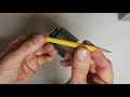 Caran D'Ache metal bodied pencil sharpening machine demo.