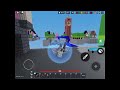 Bedwars Gameplay w/ Max! (Sound + Bloopers)