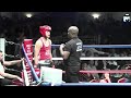 White Collar Boxing 1st Round Knockout (TKO)