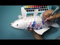 DIY Koi Lantern Decorating Tutorial