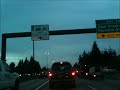Driving under the Blue Sky in Bellevue - I405 jam
