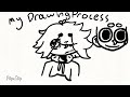 my drawing process