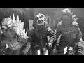 Godzilla the final boss ( black and white ) noir*)