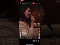 Lana Del Rey singing on insta ❤️