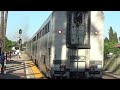 Amtrak #4 Southwest Chief arrival & departing at Fullerton station 2024-08-03