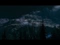 The Witcher 3 - Kaer Morhen Calm Ambient Music with Night & Day Cycle #relax #study #sleep