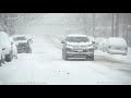 Nor'Easter hits Astoria Queens / New York City, NY - 2/1/2021