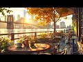 New York Coffee Shop Ambience - Sweet Bossa Nova Jazz Music to Work, Study & Relax