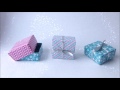 Tuto: making a gift box (easy and fast)