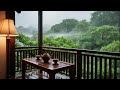 the sound of rain behind the house 10 minutes of sound sleep