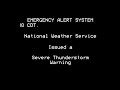 Severe Thunderstorm Warning in Austin, TX