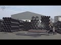 Large Plastic Pipe Mass Production Process. Korean PE Plumbing Pipe Factory