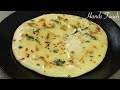 15 Minutes Butter Naan Without Yeast, Curd, Egg & Oven | Easy Butter Naan Recipe | Soft Flatbread