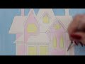 Let's Paint - Pastel Winter Holiday Dream Home (ASMR soft spoken)